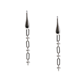 Bella Earrings in Silver