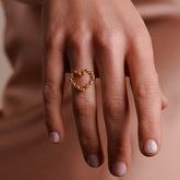 Mini Amore Ring in Gold