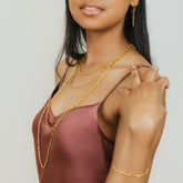 Bella Necklace in Gold