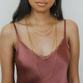 Bella Necklace in Gold
