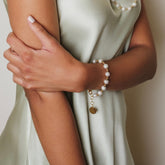 Bella Bracelet with Pearls in Gold
