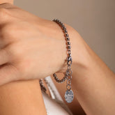 Links 3mm Bracelet in Silver