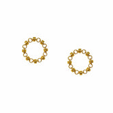 Botticelli Stud Earrings in Gold