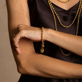 Links 5mm Bracelet in Gold