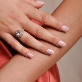 Vivaldi Summer Ring in Silver