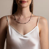 Bubbles Necklace in Silver