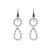 Botticelli Drop Earrings in Silver