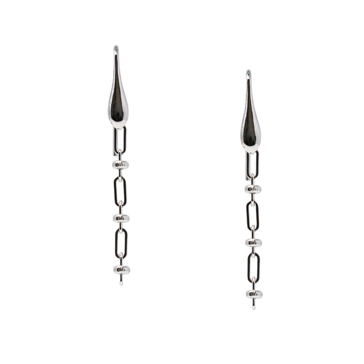 Bella Earrings in Silver