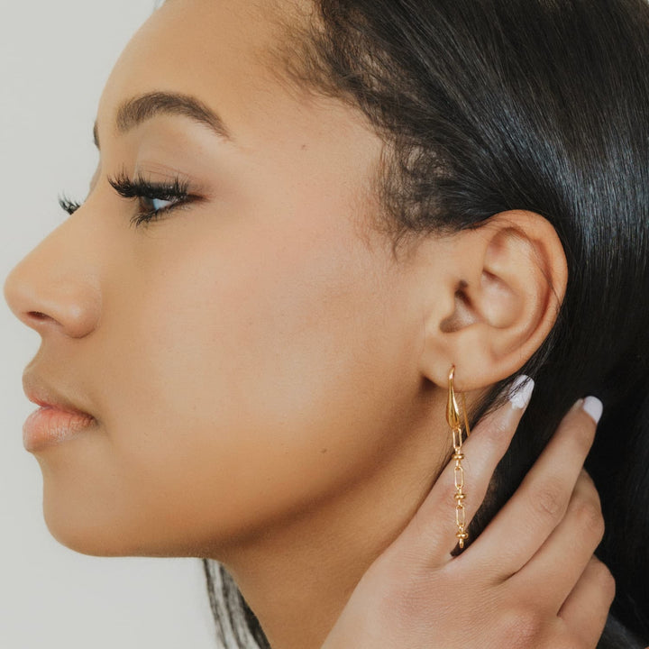 Bella Earrings in Gold