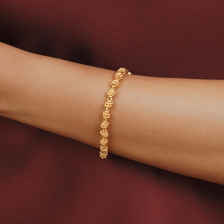 Links Caviar Bracelet in Gold