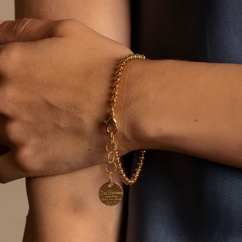Ciambelle 3mm Bracelet in Gold