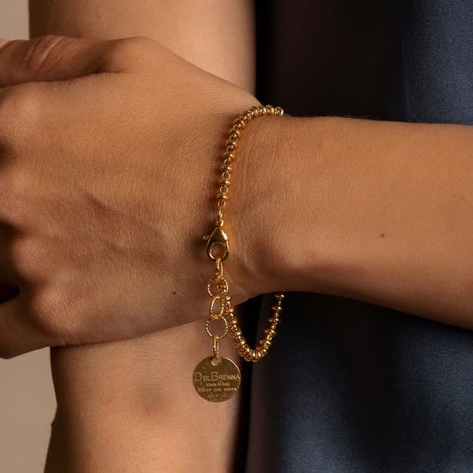 Ciambelle 3mm Bracelet in Gold