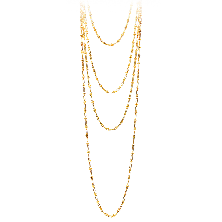 Bella Necklace in Gold