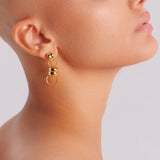 Links 1974 Earrings in Gold