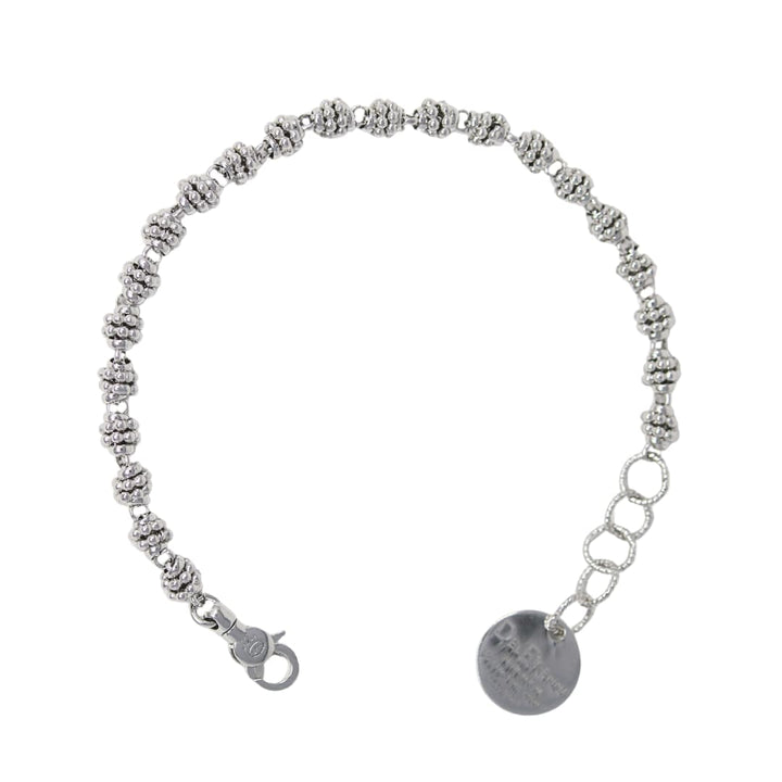 Links Caviar Bracelet in Silver