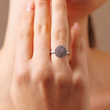 Wish Ring in 18K White Gold with Diamonds