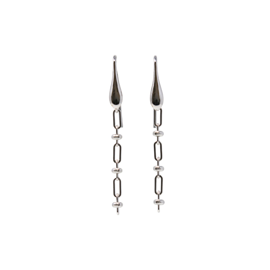 Bella Earrings in Silver