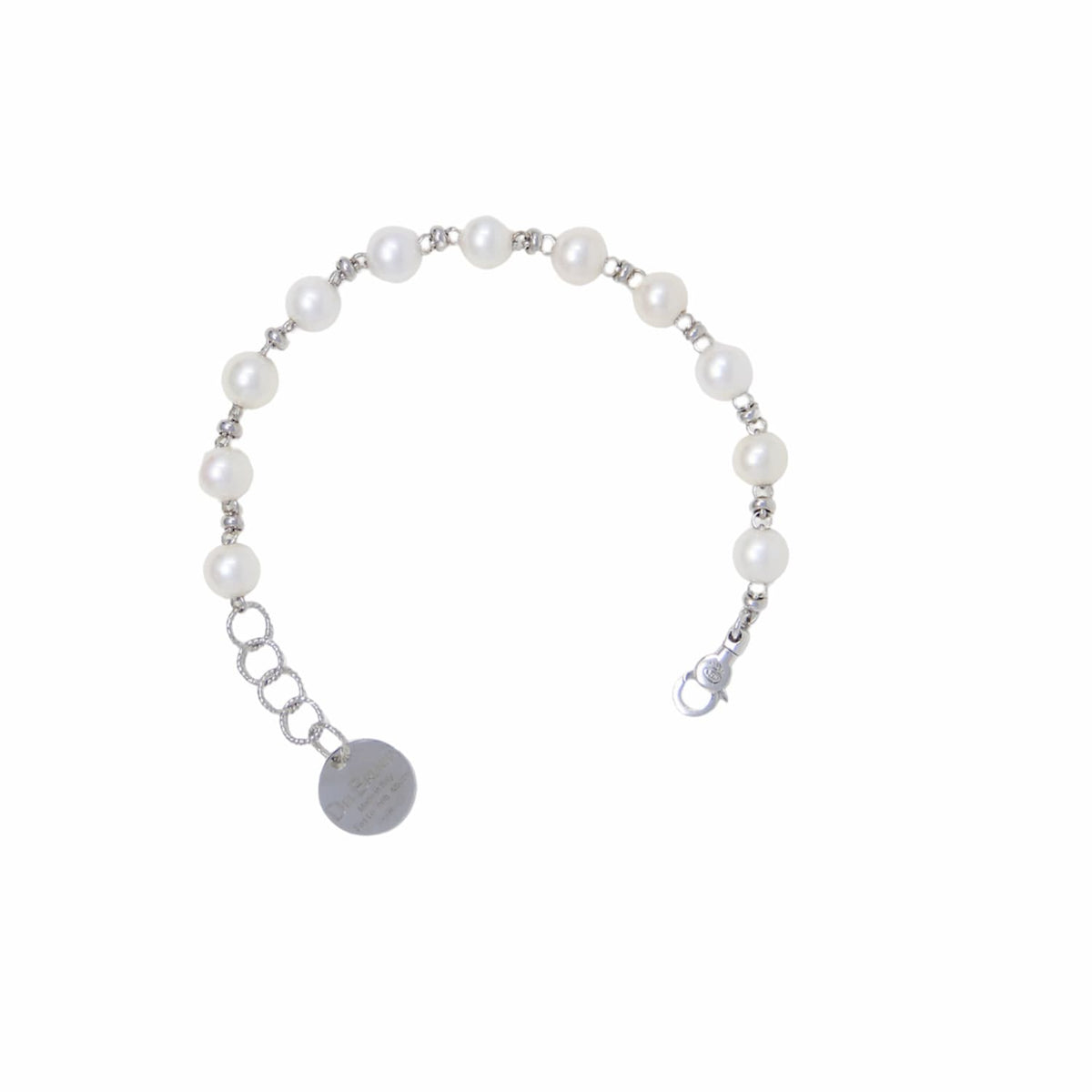 Bella Bracelet with Pearls in Silver