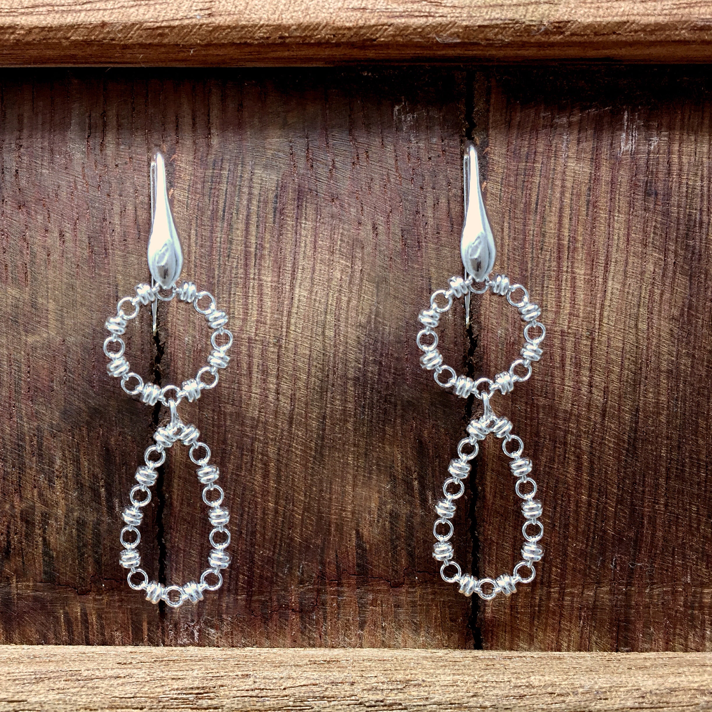 Botticelli Drops Earrings in Silver