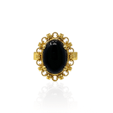 Aperitivo Ring in Gold with Onyx