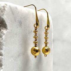 Bubbles Earrings in Gold