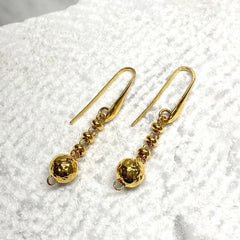 Bubbles Earrings in Gold