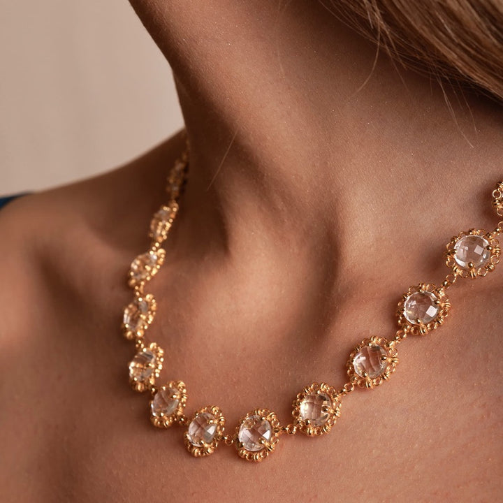 Vivaldi Summer Necklace in Gold