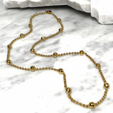 Bubbles Necklace in Gold