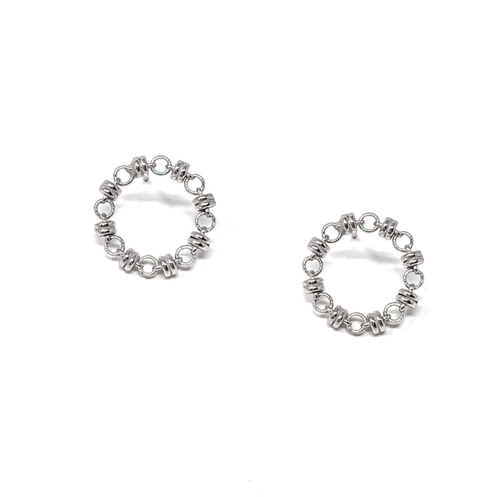 Botticelli Stud Earrings in Silver