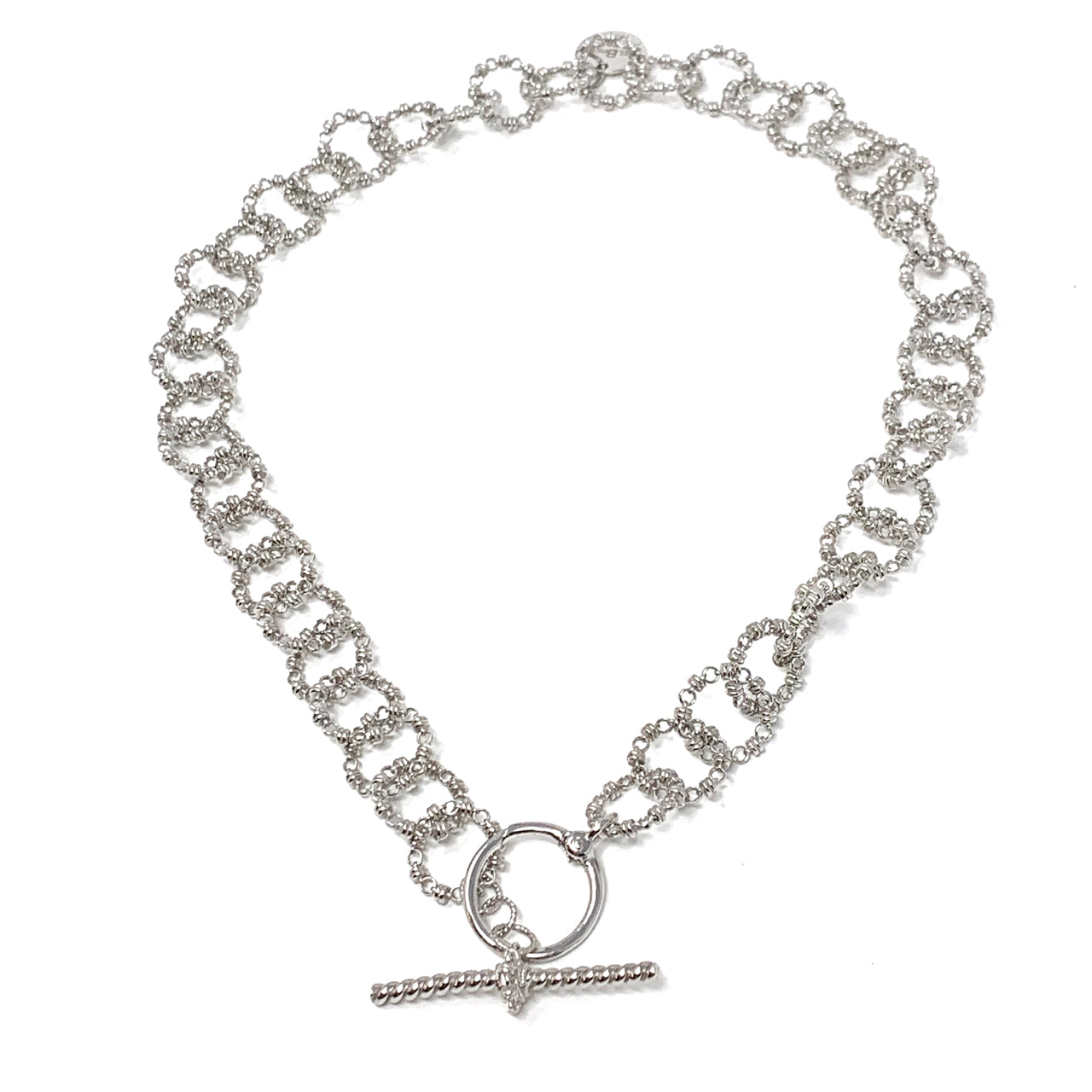 Signorelli Toggle Necklace in Silver