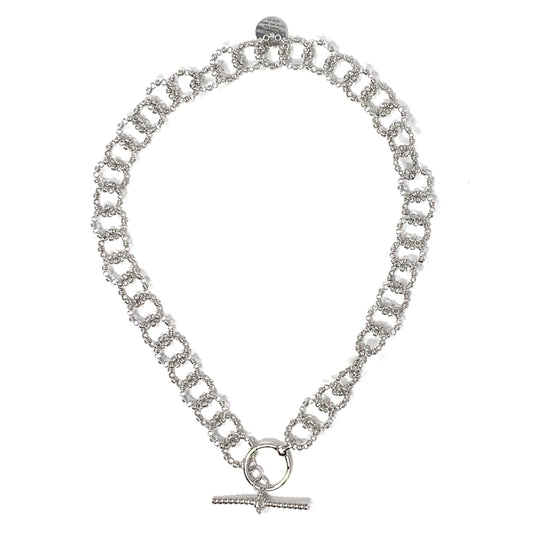 Signorelli Toggle Necklace in Silver