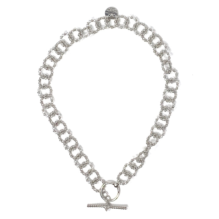 Signorelli Toggle Necklace in Silver