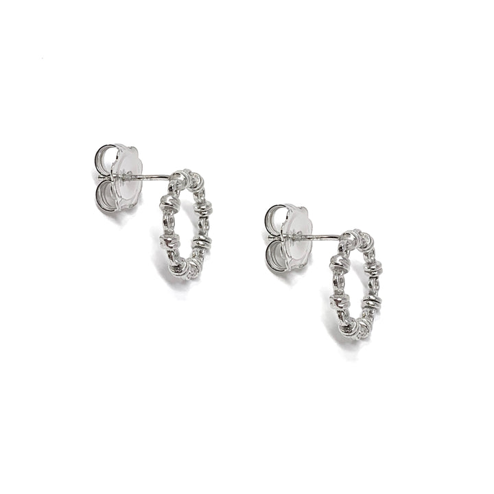 Botticelli Stud Earrings in Silver