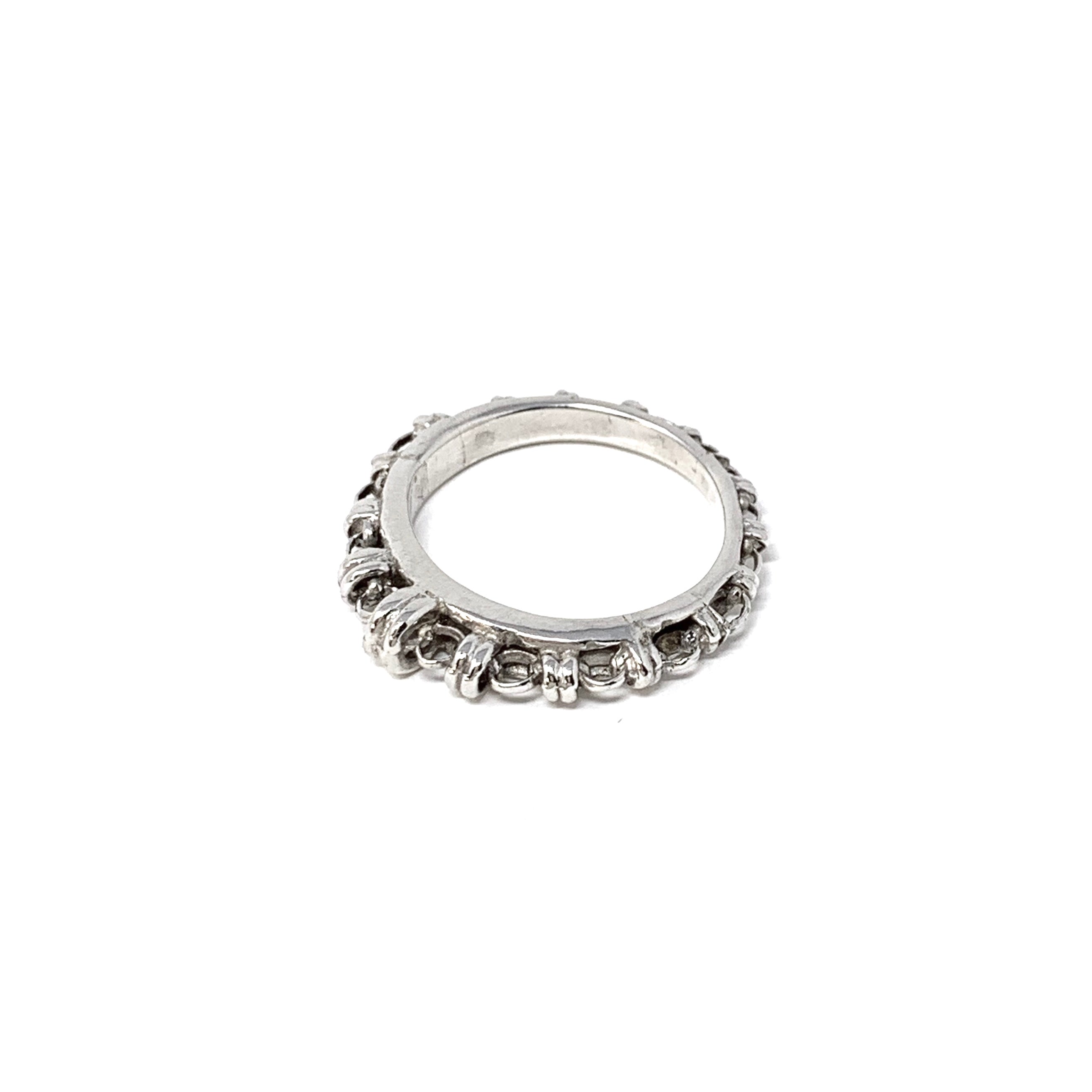 Links Scalare Ring in Silver