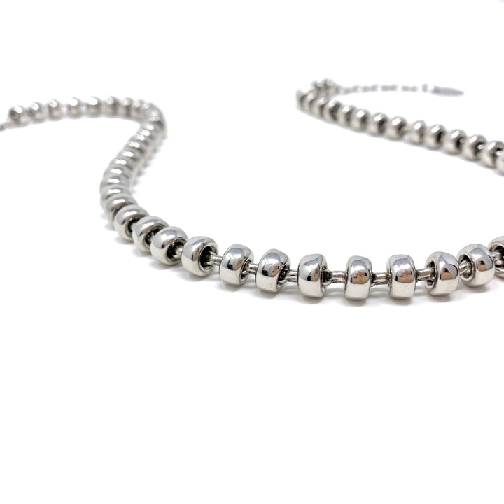 Ciambelle 10mm Necklace in Silver