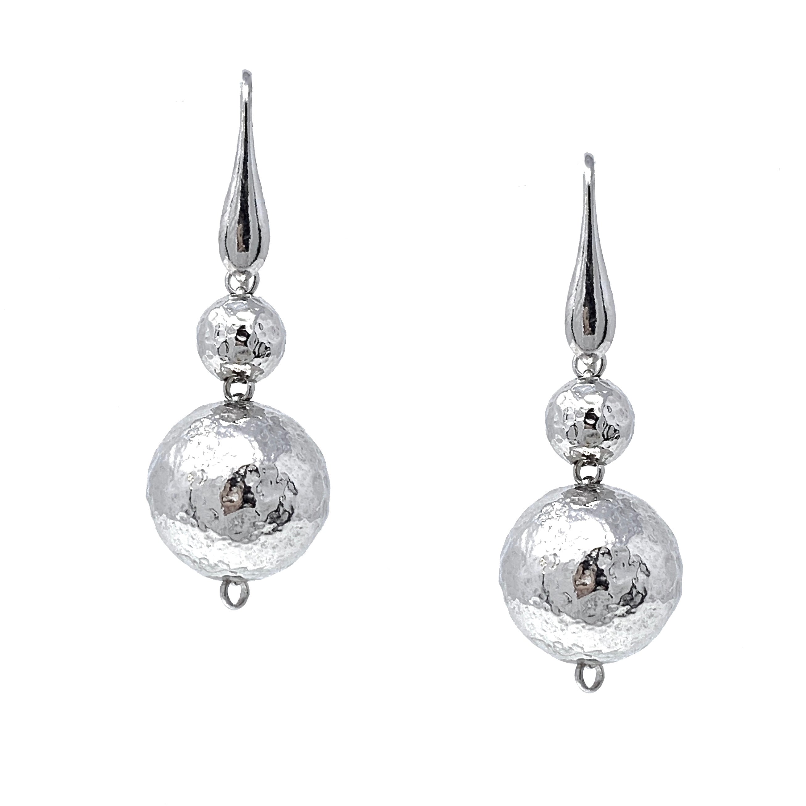 Sofia Earrings in Silver