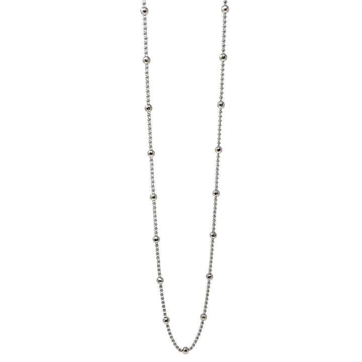 Bubbles Necklace in Silver