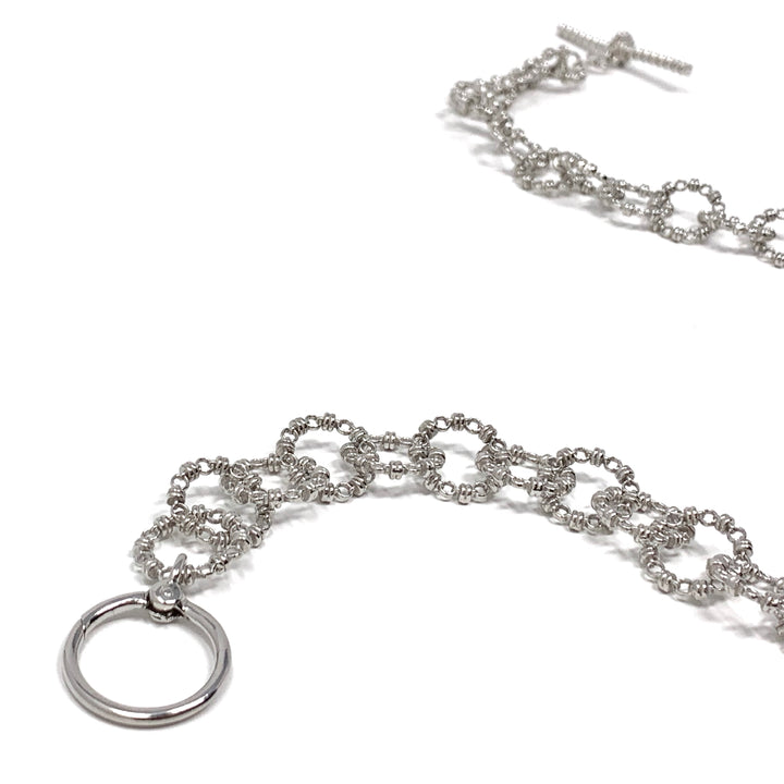 Signorelli Toggle Necklace in Silver