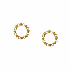 Botticelli Stud Earrings in Gold