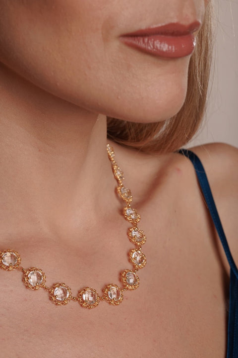 Vivaldi Summer Necklace in Gold