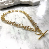 Signorelli Toggle Necklace in Gold