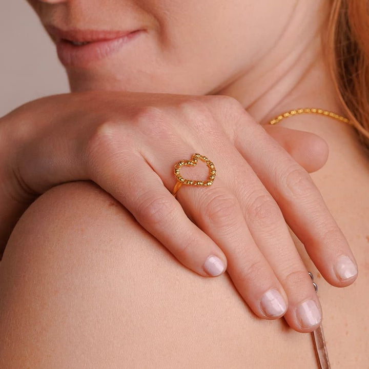 Mini Amore Ring in Gold