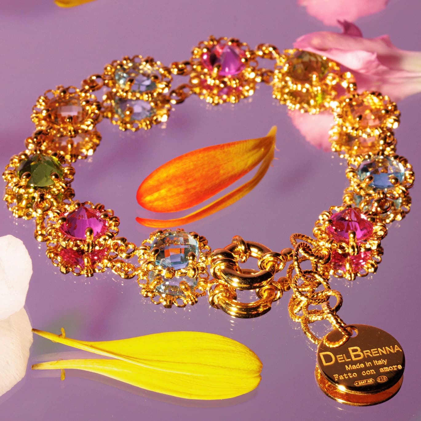 Vivaldi Spring Bracelet in Gold