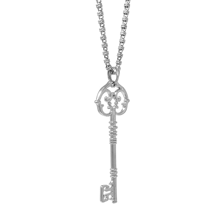 Grande Key Pendant in Silver