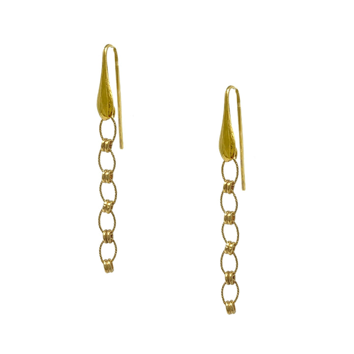 Ponte Vecchio Earrings in Gold