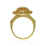 Filary Ring in Gold with Citrine