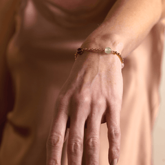 Bubbles Color Bracelet in Gold