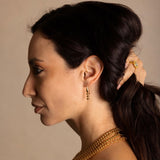 Ciambelle 5mm Earrings in Gold, Short