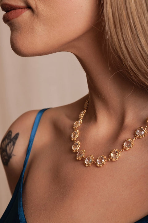 Vivaldi Summer Necklace in Gold