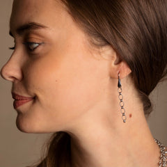 Ponte Vecchio Earrings in Silver